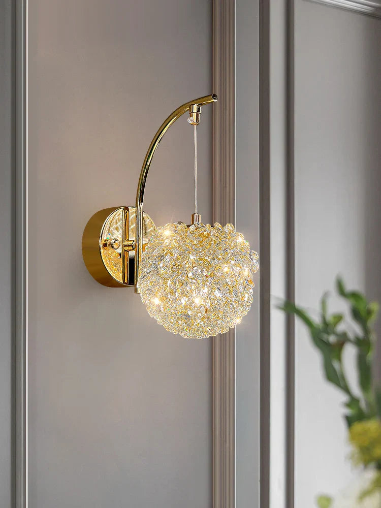 BowLift | Luxury Wall Lamp of Crystal - Refined Lighting for Your Interior