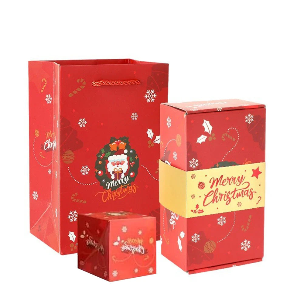 BowLift | Kerstverrassingsdoos Set – Creatieve DIY Cadeaudozen met Pop-Up Effect