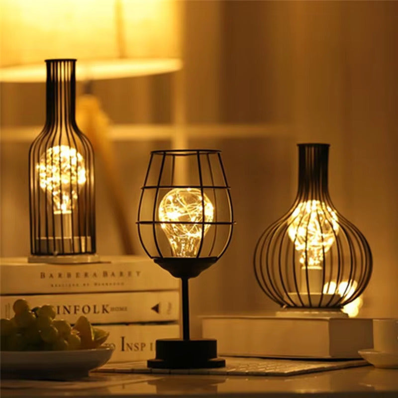 BowLift | Lumineux Cordless Ambient Lamp Set – 3 Unique Wine-Inspired LED Table Lights