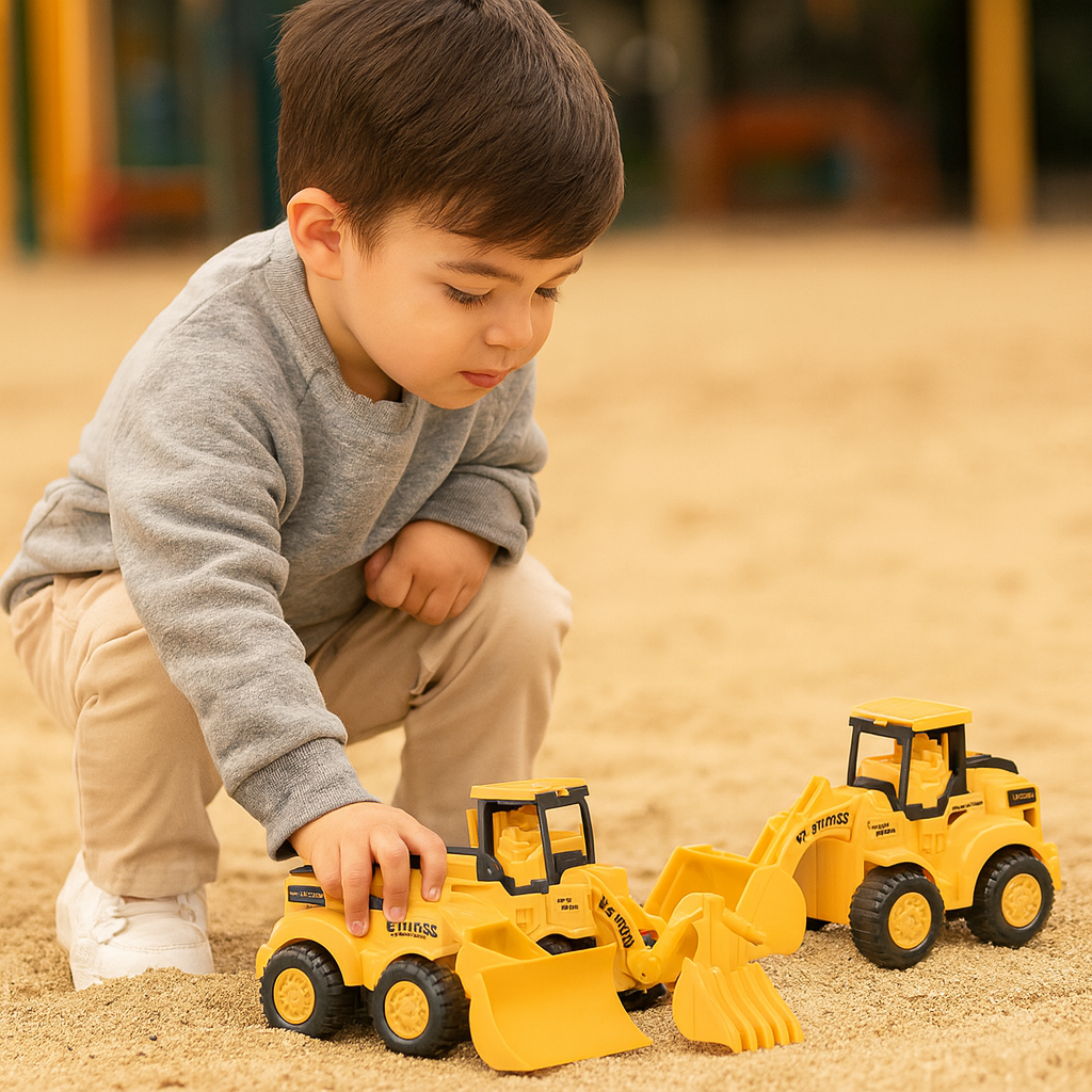 BowLift | Construction Toy Vehicles Set Kids Learning Play