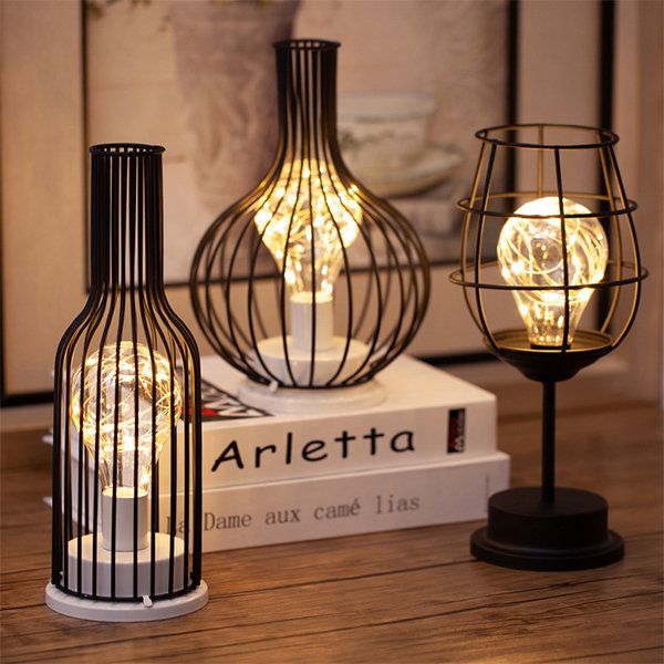 BowLift | Lumineux Cordless Ambient Lamp Set – 3 Unique Wine-Inspired LED Table Lights