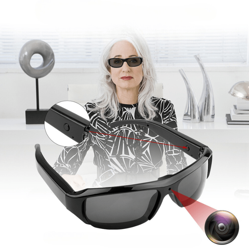 BowLift | Visionara™ | 1080P Smart Glasses with HD Video Recording | Wearable Camera for Outdoor Adventures & Everyday Use
