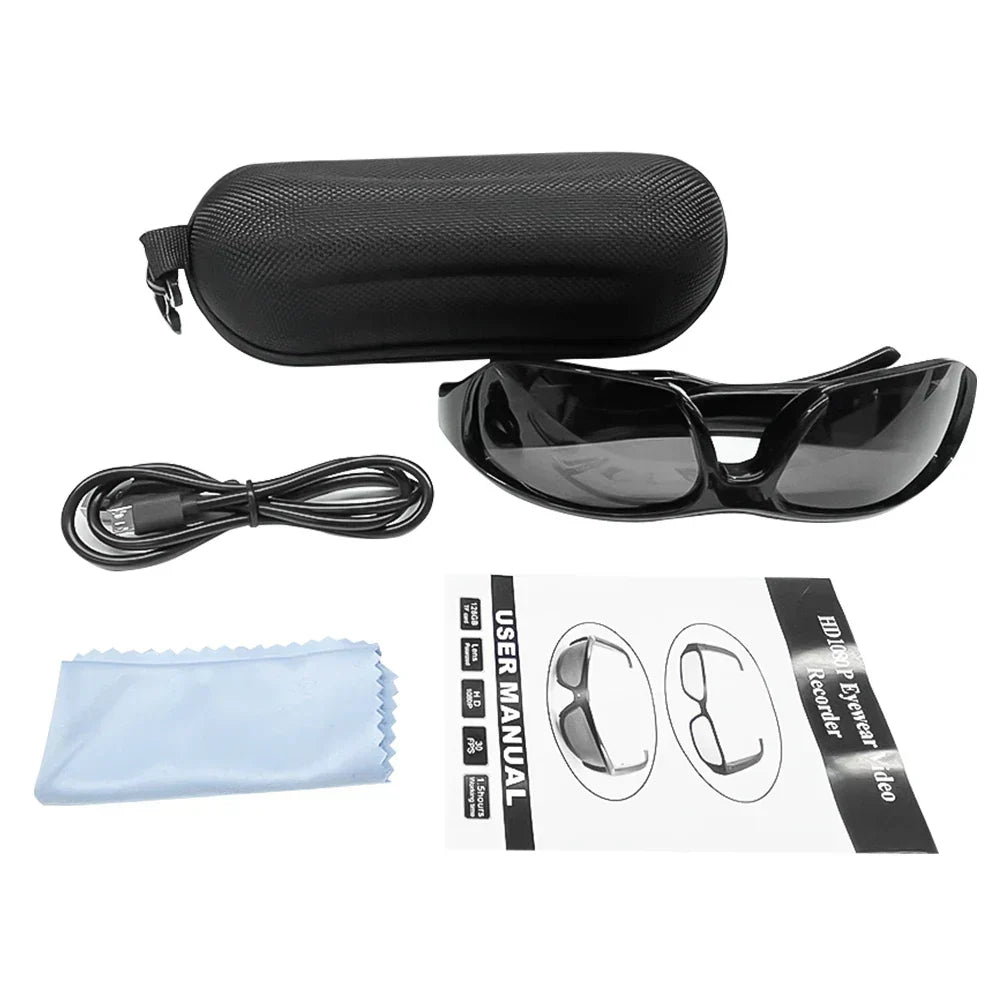 BowLift | Visionara™ | 1080P Smart Glasses with HD Video Recording | Wearable Camera for Outdoor Adventures & Everyday Use