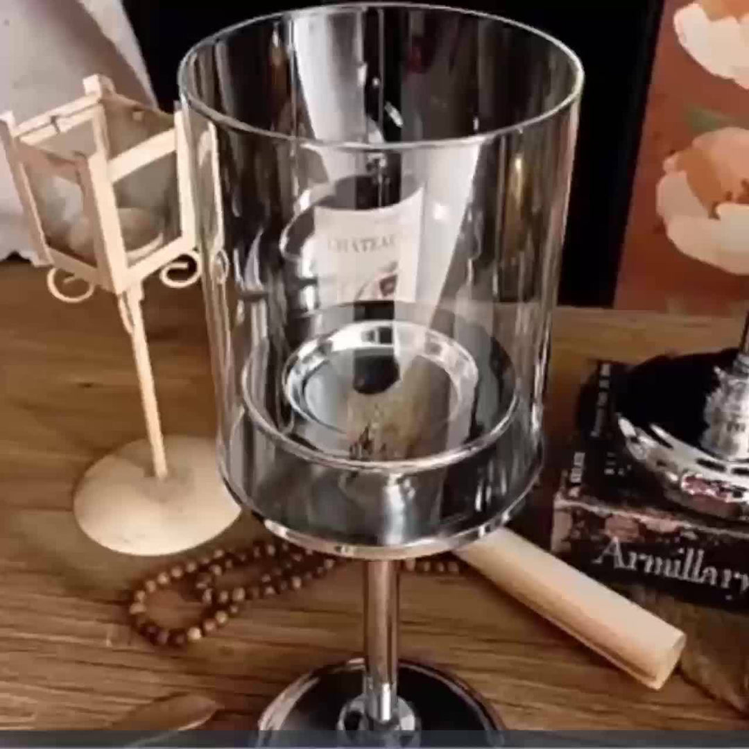 BowLift | NuptialGlow - Retro Luxe Candleholder Set for Weddings