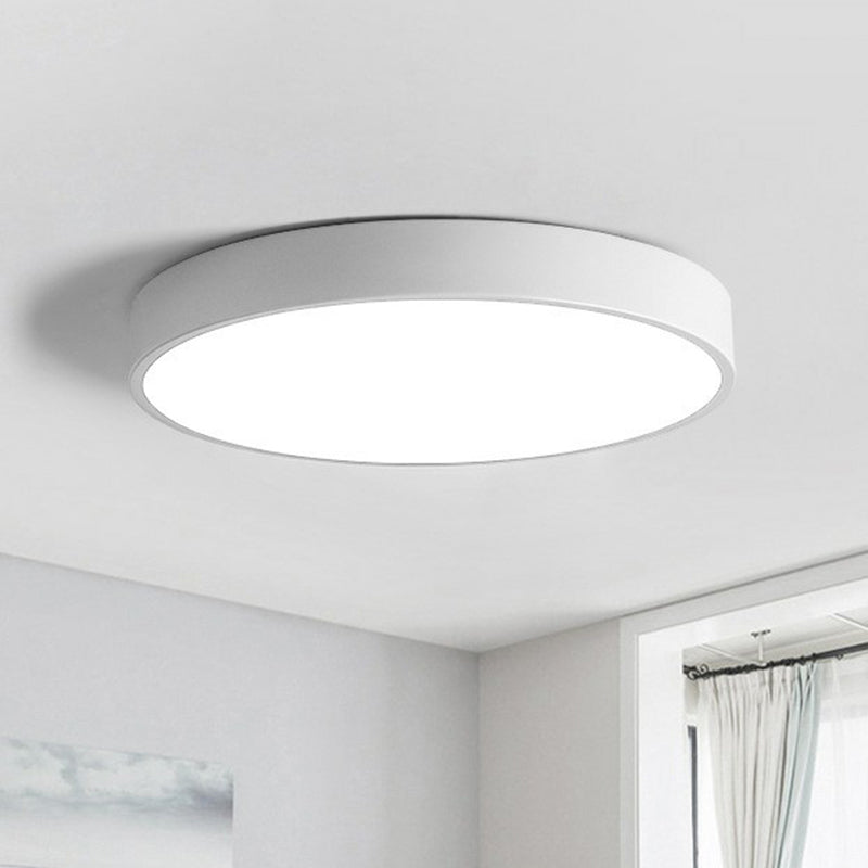 BowLift | Slim round LED lamp for bedroom and living room interiors