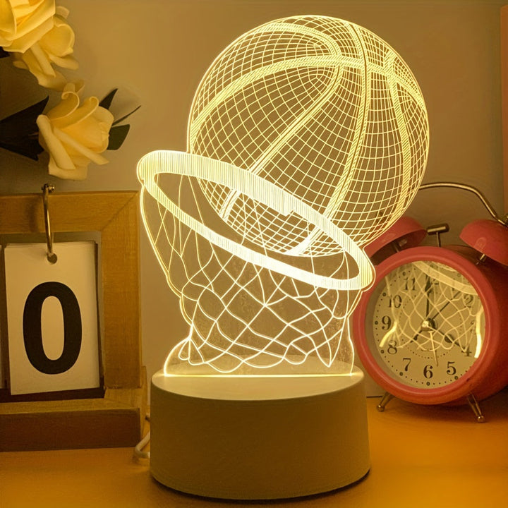 BowLift | HoopShine - USB Basketball Illusion Light