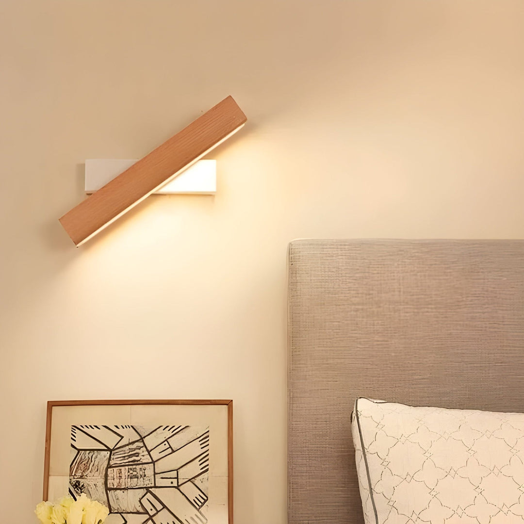 BowLift | LumeOak - Elegant LED Wood Wall Light