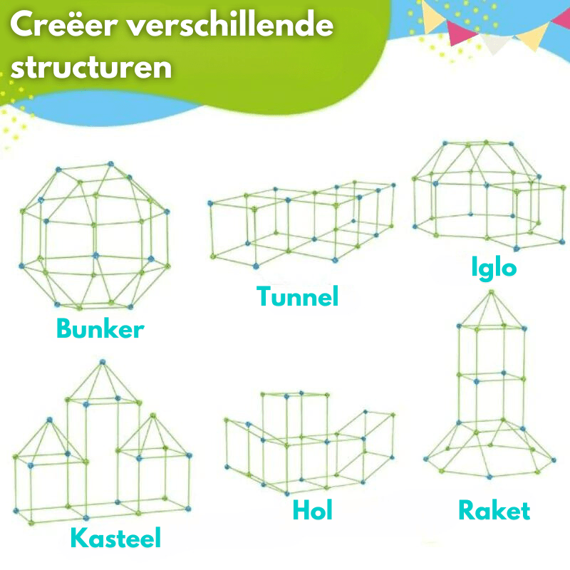 BowLift | Creative Building Set for Kids' Room Adventures