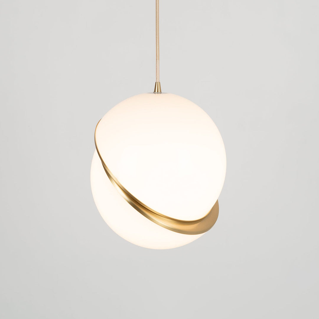 BowLift | CielCourbe Lamp - Luxury Moonlight Pendant Light made of Acrylic and Brass