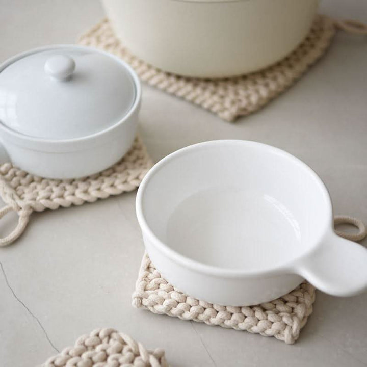 BowLift | KNOTCRAFT - Crocheted Pot Holder