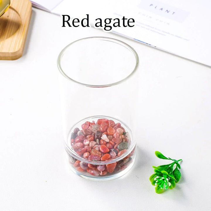 Crystal-pebble Glass Jug Bowlift