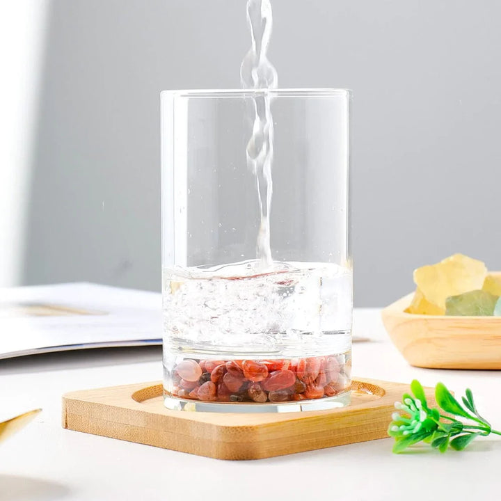 Crystal-pebble Glass Jug Bowlift