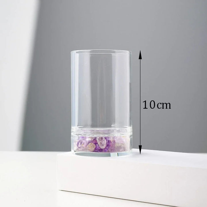 Crystal-pebble Glass Jug Bowlift