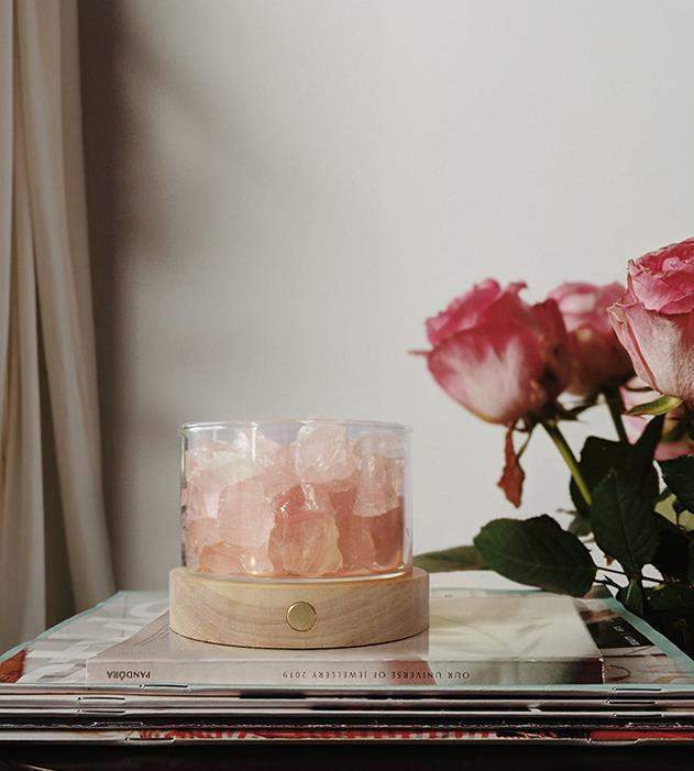 Crystal Stone Essential Oil Diffuser Bowlift