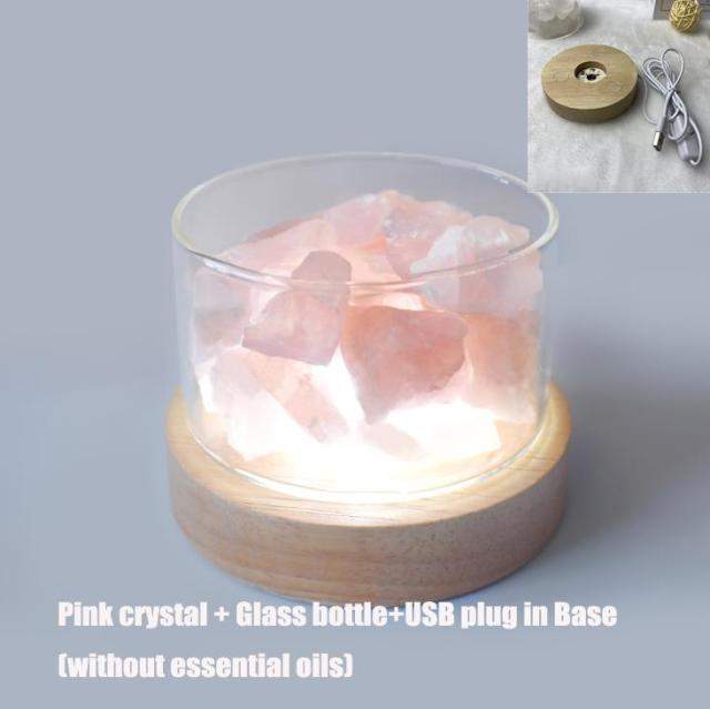 Crystal Stone Essential Oil Diffuser Bowlift