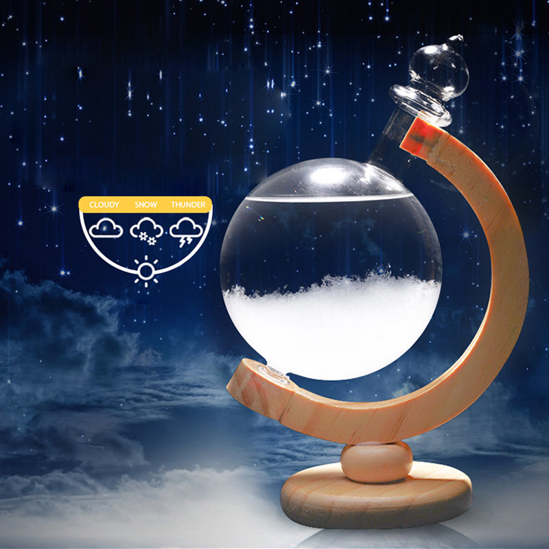 Crystal Earth Weather Bottle Decoration | Bowlift