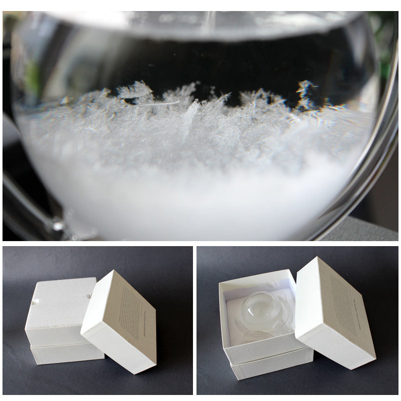 Crystal Earth Weather Bottle Decoration | Bowlift