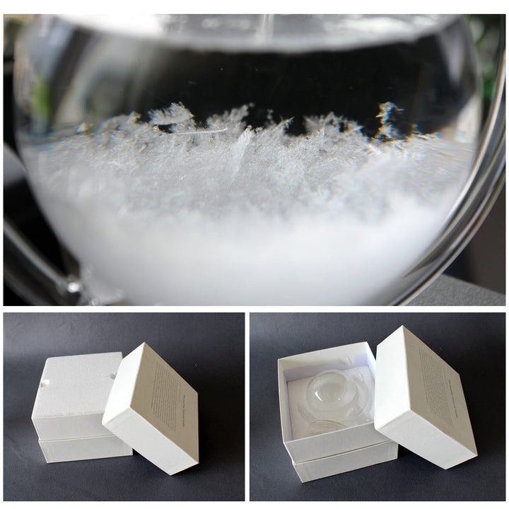 Crystal Earth Weather Bottle Decoration | Bowlift