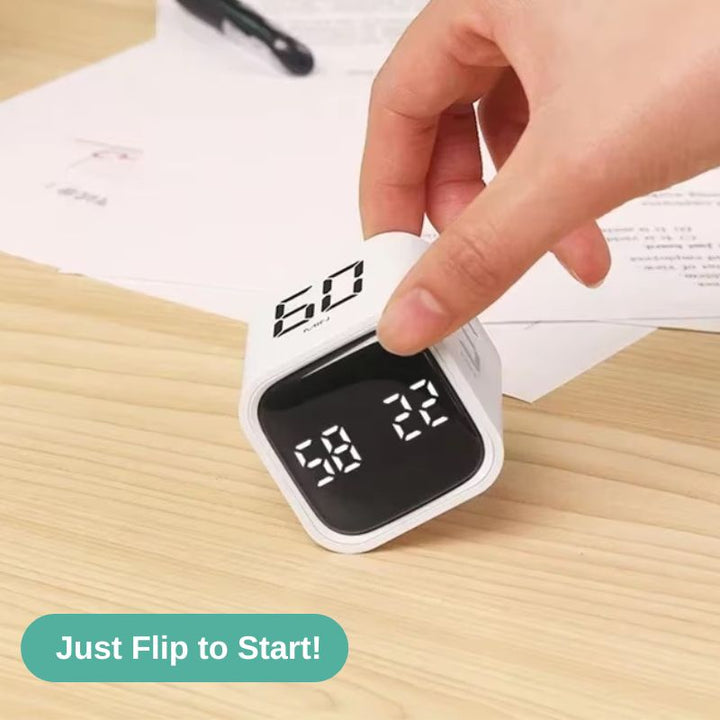 BowLift | Smart Cube Timer with Gravity Sensing and LED Display