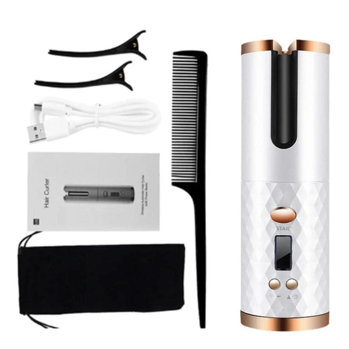 BowLift | Cordless automatic curling iron for perfect curls anywhere