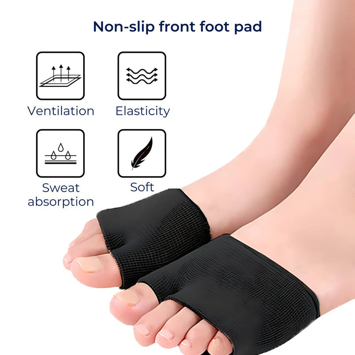 CushionFlex Forefoot Protection | Silicone Gel Cushion - Absorbs Shock on Foot - Pain Relief - for Metatarsalgia - Daily Comfort Bowlift