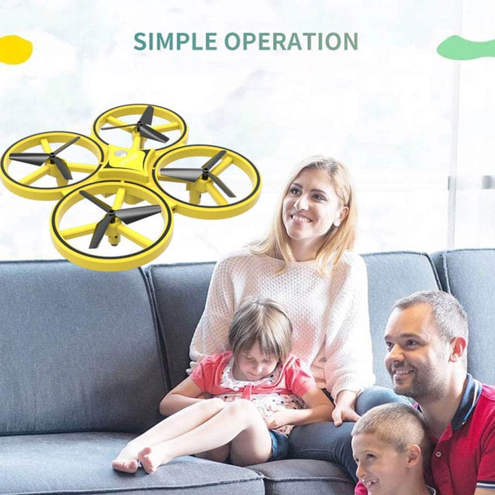Drone - remote-controlled - Quadrocopter (Gyro &amp; LED) | Bowlift