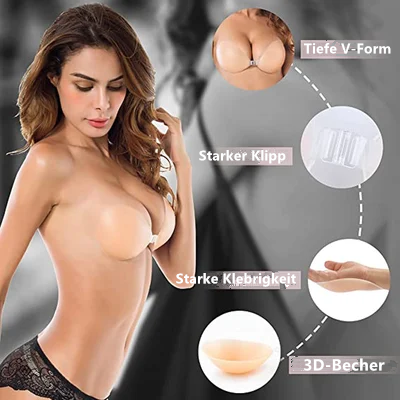 BowLift | Self-adhesive, invisible gathering of bras