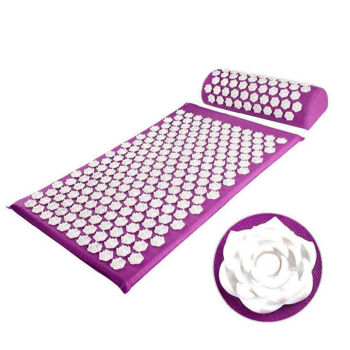 BowLift | Acupressure yoga mat & cushion set for natural pain relief & relaxation