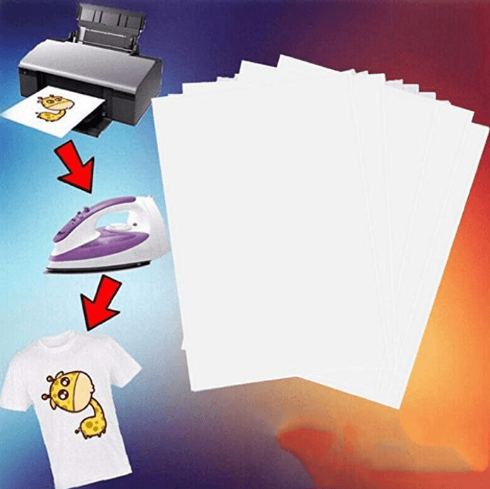Craft Transfer Paper for Inkjet Printers (5 Sheets) | Bowlift