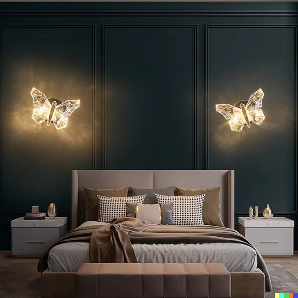 BowLift | Nordic Butterfly Wall Lamp