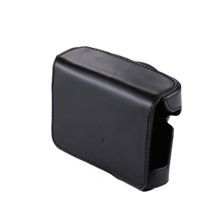 BowLift | Full Body Camera PU Leather Camera Bag with Strap for Panasonic Lumix GF7 / GF8 / GF9 (12-32mm / 14-42mm Lens)(Black)
