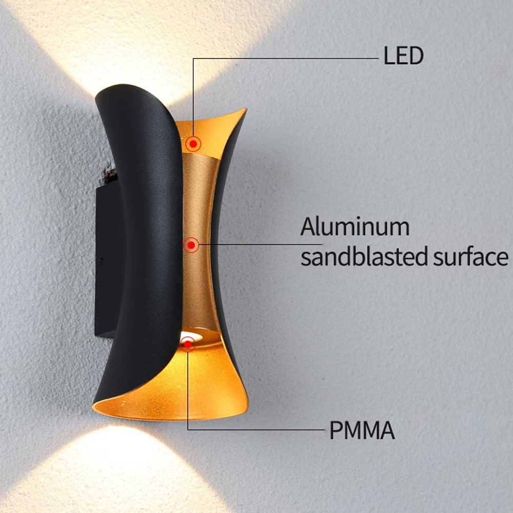 BowLift | Outdoor LED Wall Light Aluminum Waterproof