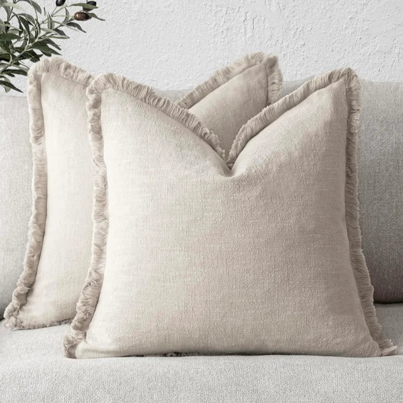 BowLift | Elegant pillow covers made of cotton-linen for stylish decoration