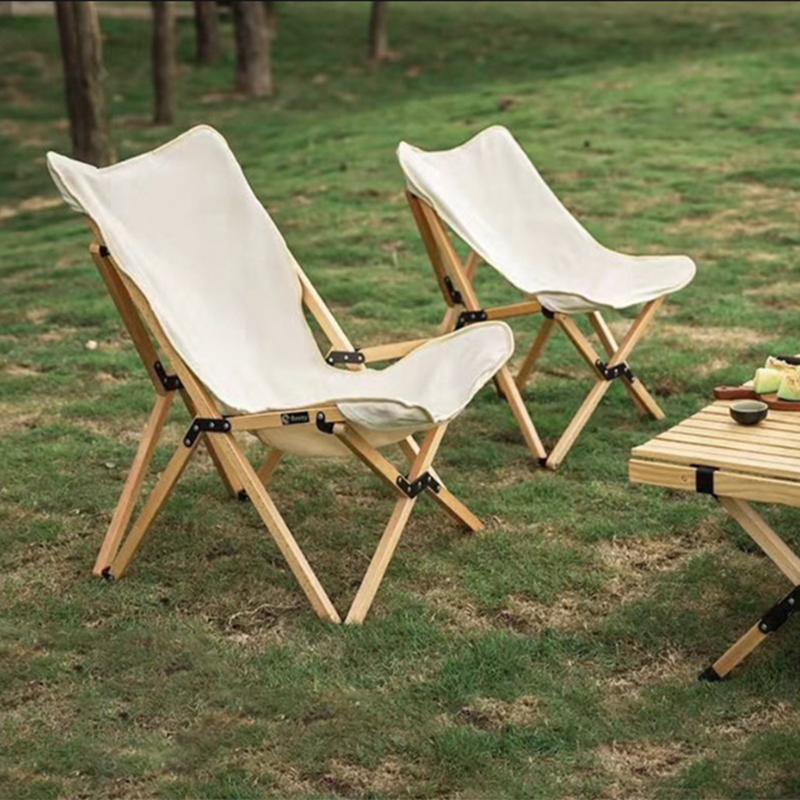 Contemporary Industrial Oxford Fabric Hardware Foldable Camping Chair Backrest For Outdoor Patio | Bowlift