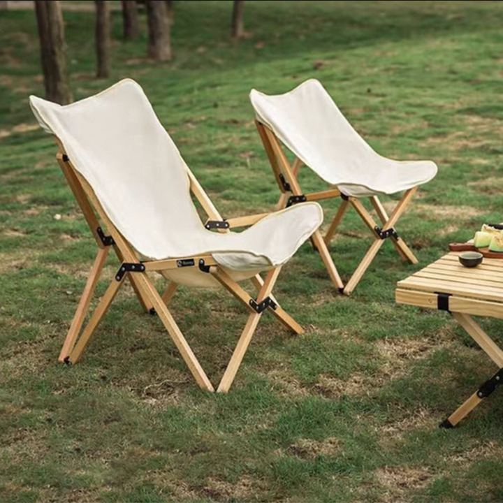 Contemporary Industrial Oxford Fabric Hardware Foldable Camping Chair Backrest For Outdoor Patio | Bowlift