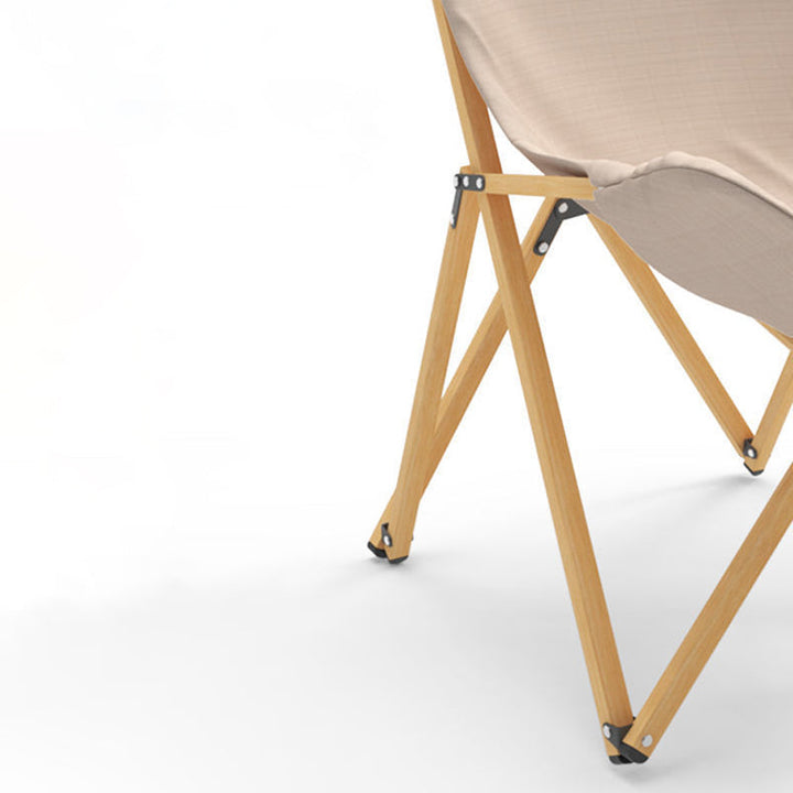 Contemporary Industrial Oxford Fabric Hardware Foldable Camping Chair Backrest For Outdoor Patio | Bowlift