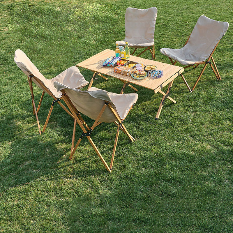 Contemporary Industrial Oxford Fabric Hardware Foldable Camping Chair Backrest For Outdoor Patio | Bowlift