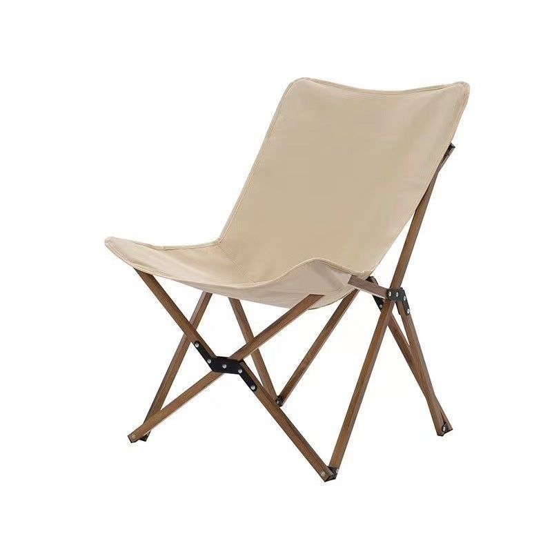 Contemporary Industrial Oxford Fabric Hardware Foldable Camping Chair Backrest For Outdoor Patio | Bowlift