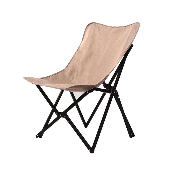 Contemporary Industrial Oxford Fabric Hardware Foldable Camping Chair Backrest For Outdoor Patio | Bowlift