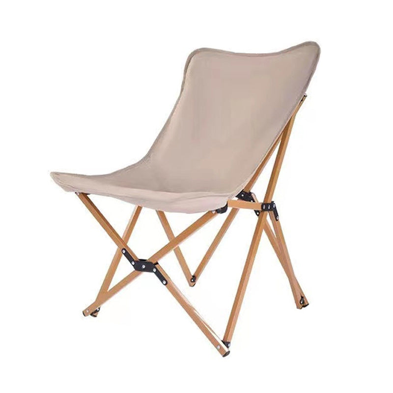 Contemporary Industrial Oxford Fabric Hardware Foldable Camping Chair Backrest For Outdoor Patio | Bowlift