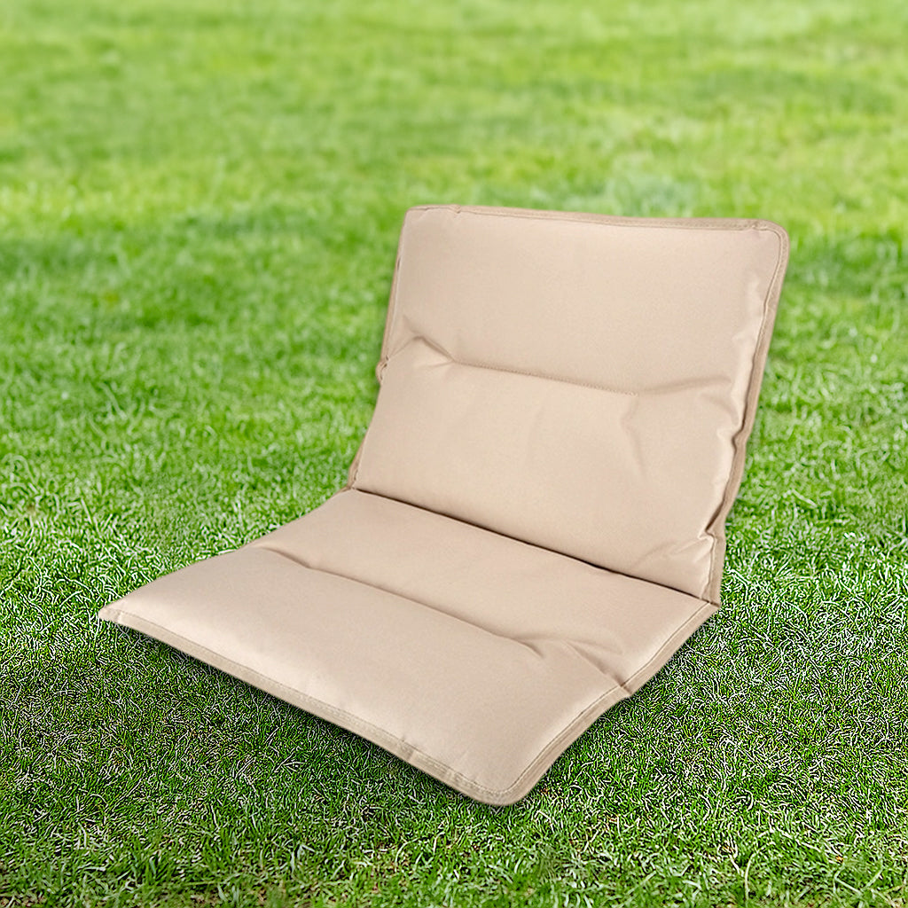 Modern Minimalist Rectangle Outdoor Carbon Steel Aluminum Alloy Beech Wood Oxford Fabric PET Foldable Portable Detachable Camping Chair Backrest Armrest For Garden | Bowlift