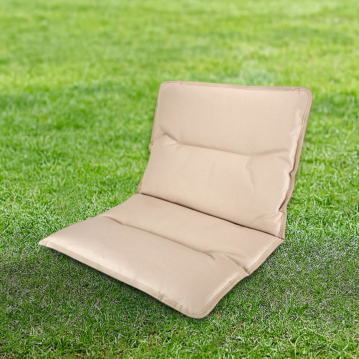 Modern Minimalist Rectangle Outdoor Carbon Steel Aluminum Alloy Beech Wood Oxford Fabric PET Foldable Portable Detachable Camping Chair Backrest Armrest For Garden | Bowlift