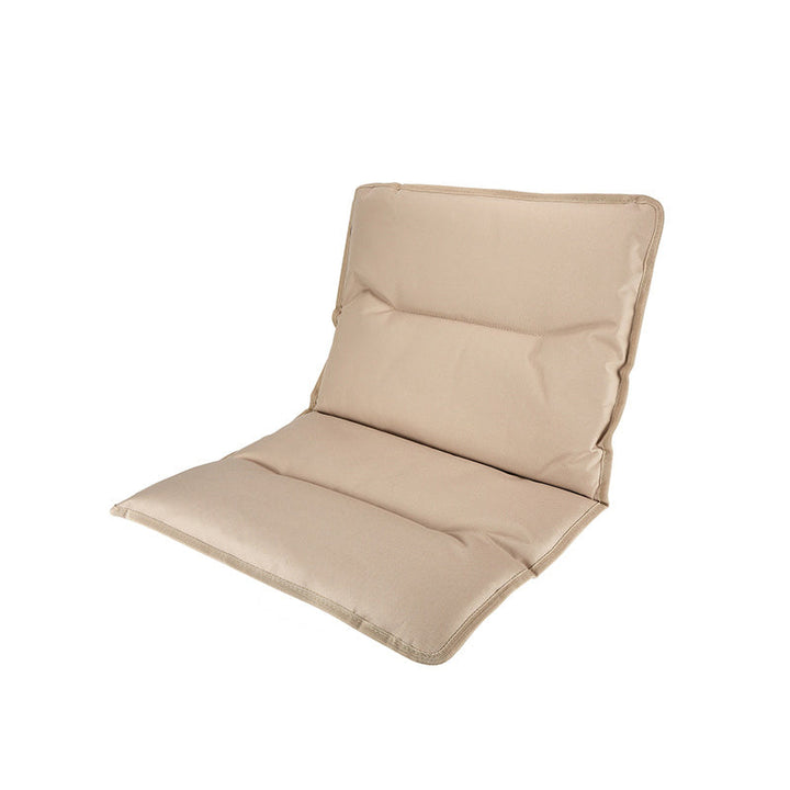 Modern Minimalist Rectangle Outdoor Carbon Steel Aluminum Alloy Beech Wood Oxford Fabric PET Foldable Portable Detachable Camping Chair Backrest Armrest For Garden | Bowlift