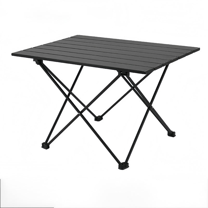 Modern Minimalist Carbon Steel Aluminum Foldable Square Side Table For Outdoor | Bowlift