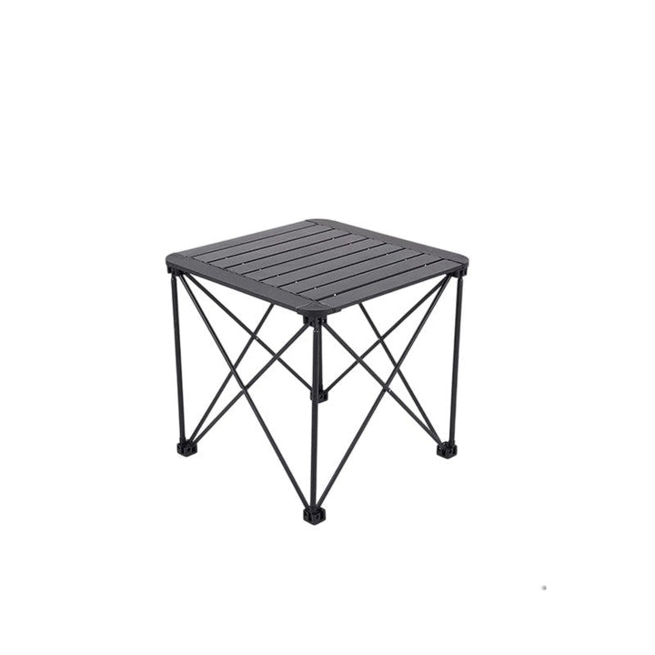 Modern Simplicity Square Rectangle Aluminum Iron Outdoor Foldable Camping Coffee Table 1-Tier For Garden | Bowlift