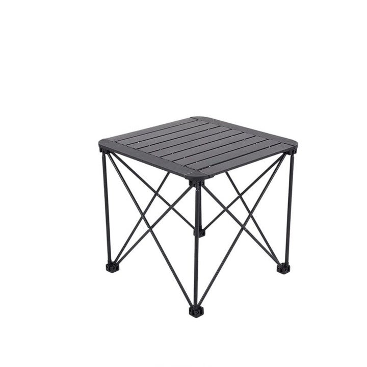 Modern Simplicity Square Rectangle Aluminum Iron Outdoor Foldable Camping Coffee Table 1-Tier For Garden | Bowlift