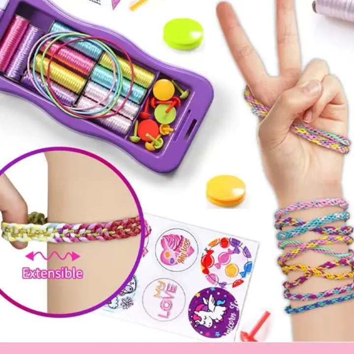 BowLift | DIY Hand Rope Braiding Set – Creative Craft Set for Kids