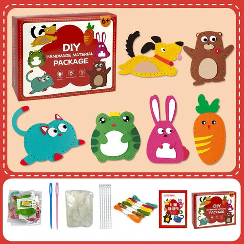 BowLift | DIY sewing kit for children – Creative crafting with cute animal motifs