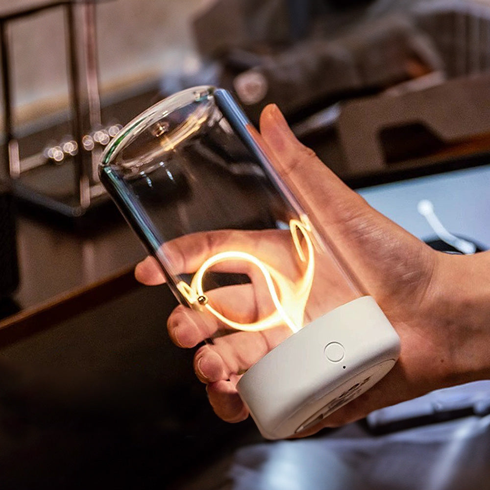 BowLift | FlexiGlow Table Lamp - Modern Magnetic Wireless Table Lamp