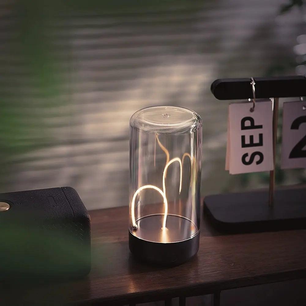 BowLift | PureGlow - Modern Table Lamp with Simple Elegance